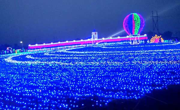 dmx512控制器燈海